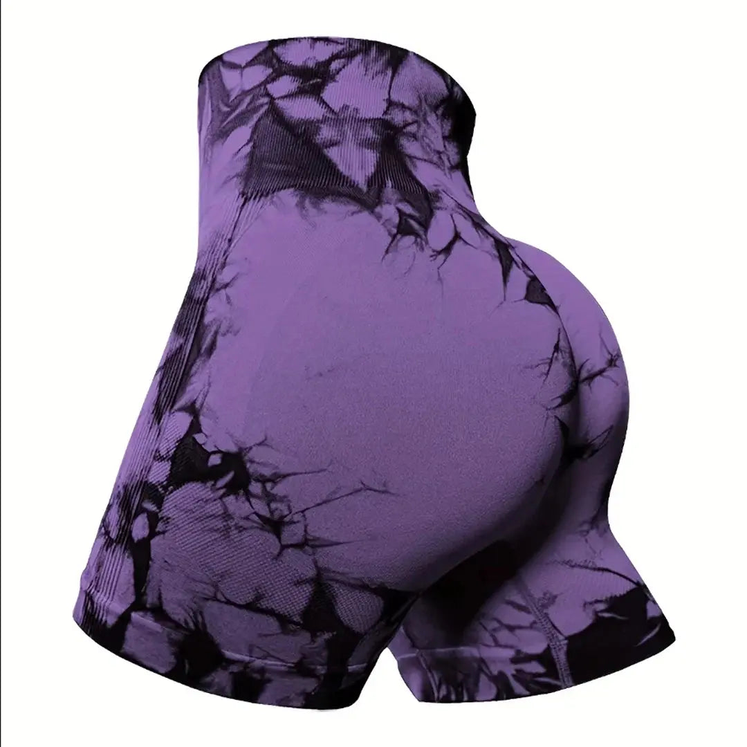 Women’s High Waist Seamless Fitness & Yoga Shorts Butt-Lifting Workout Pants Vervelle