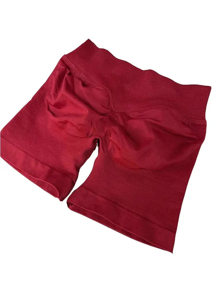 women's fitness shorts 4.5" Seamless Scrunch Bum Yoga & Gym Shorts Butt-Lifting Fitness Pants Vervelle