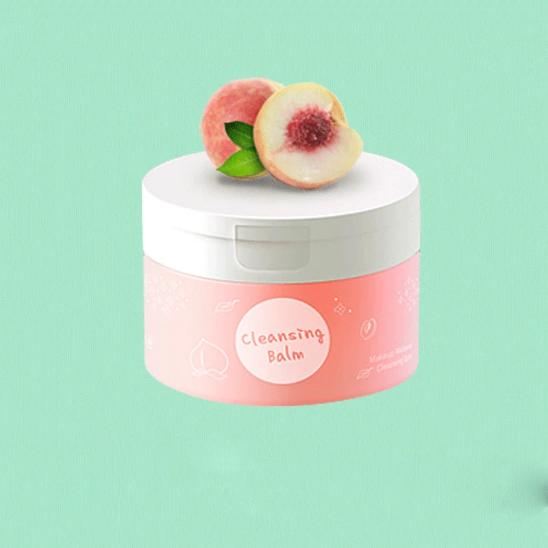 Product Vegetable Oil Peach Makeup Remover Cleansing Ice Cream with A Gentle Texture