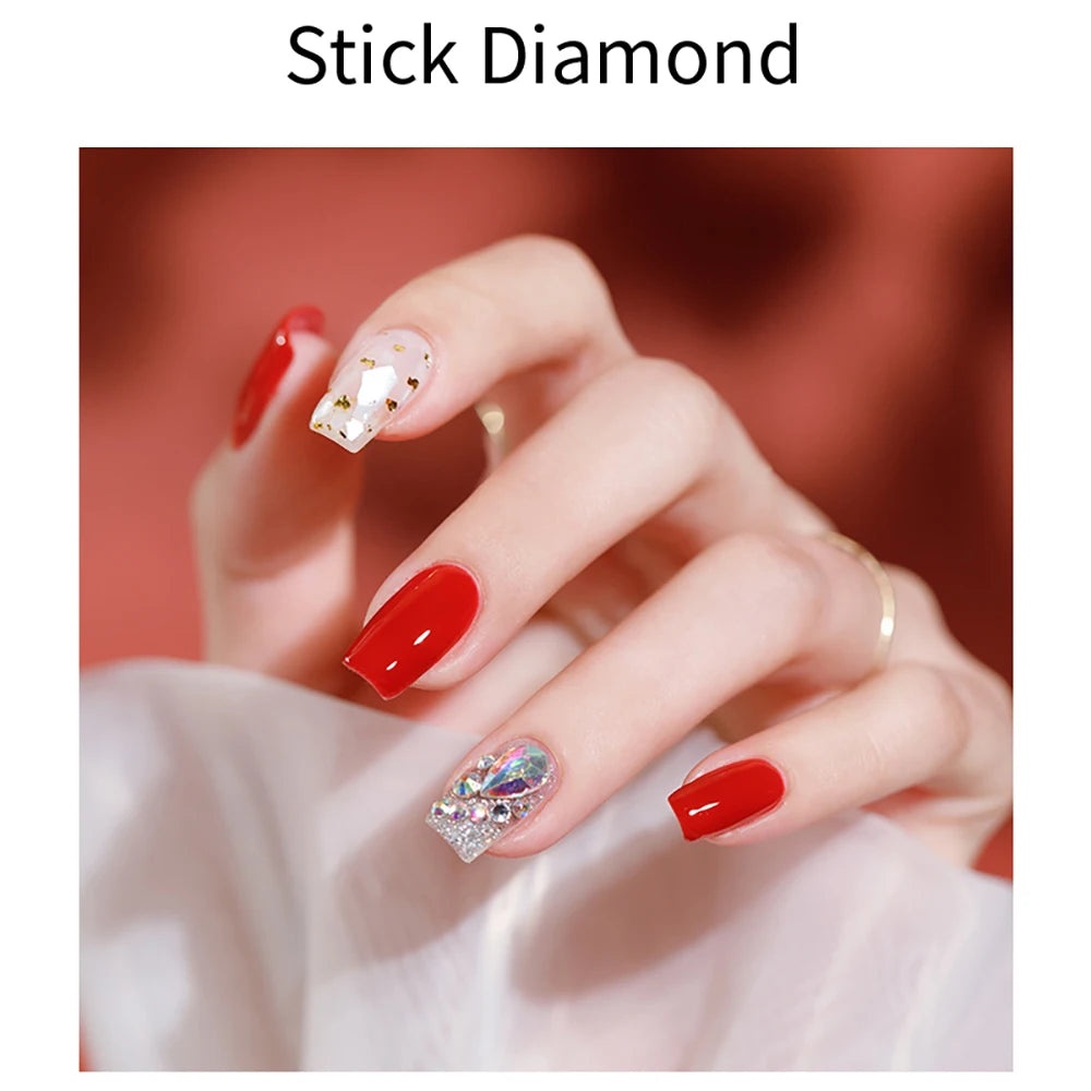 Vendeeni 4 In 1 Multifunction Top Coat Gel Polish UV Poly Extension Gel Builder 15g