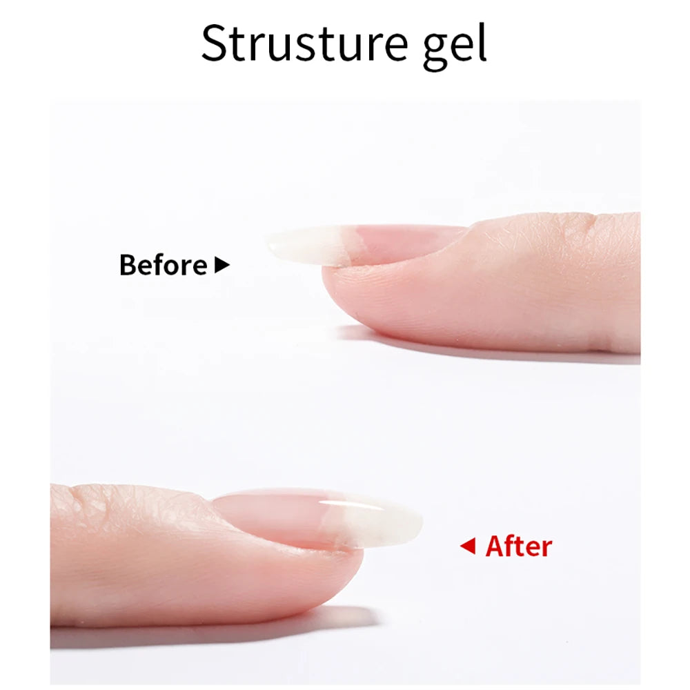 Vendeeni 4 In 1 Multifunction Top Coat Gel Polish UV Poly Extension Gel Builder 15g