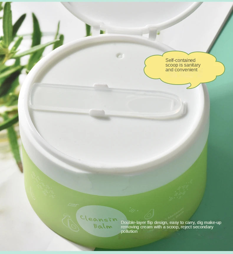 Product Vegetable Oil Peach Makeup Remover Cleansing Ice Cream with A Gentle Texture