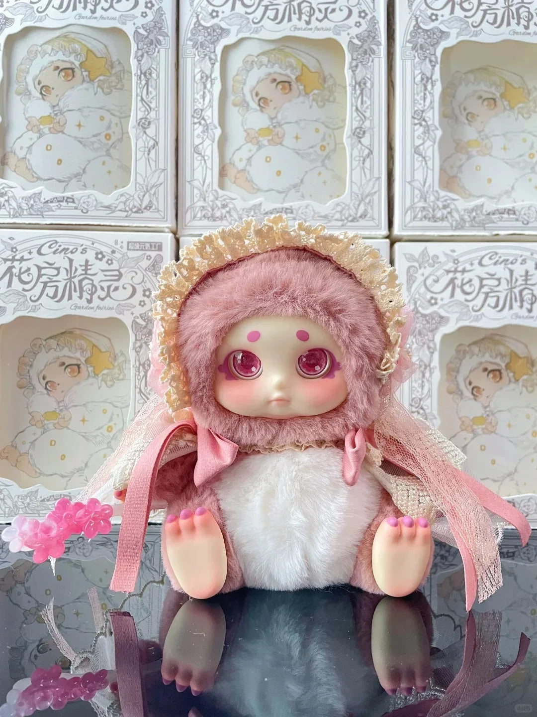 Super Vitality Factory Cino House Elf Plush Blind Box Doll Girls Gift Doll Ornaments Mystery Boxes