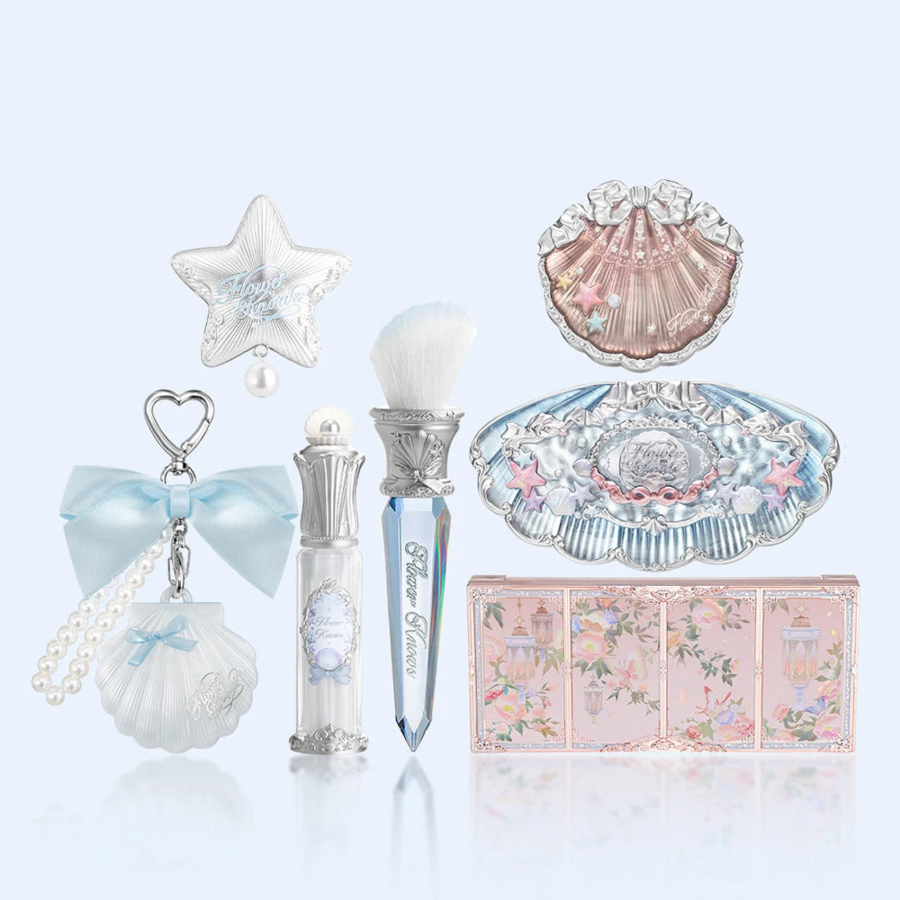 Flower Knows Shell 7-Pc Mermaid Makeup Set – Gift for Girls