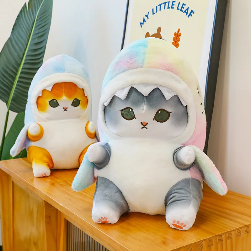 Kawaii Shark Cat Doll Childrens Shark Plush