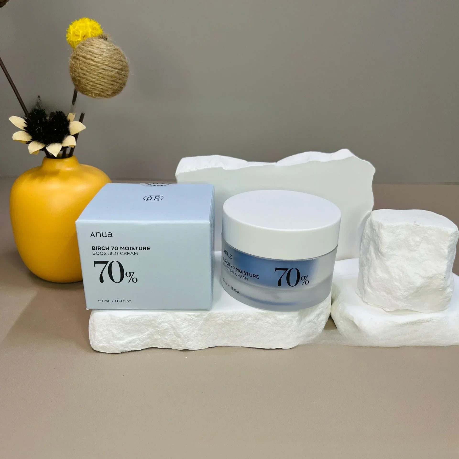 Anua Birch Tree Hydrating Facial Cream 50ml Peach Hydrating Facial Cream Houttuynia Cordata Moisturizing Facial Cream 50ml