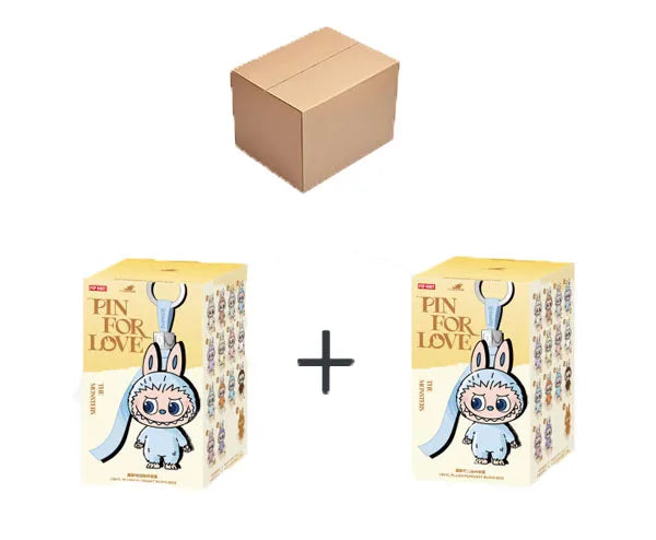 Original POP MART Labubu V4 A-M Heart Secret Series Vinyl Face Blind Box Vervelle