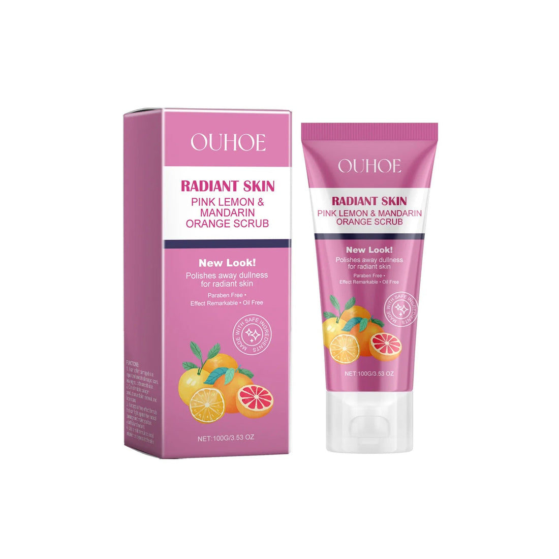 Brightening Face Scrub for Exfoliation and Blackhead Removal Vervelle
