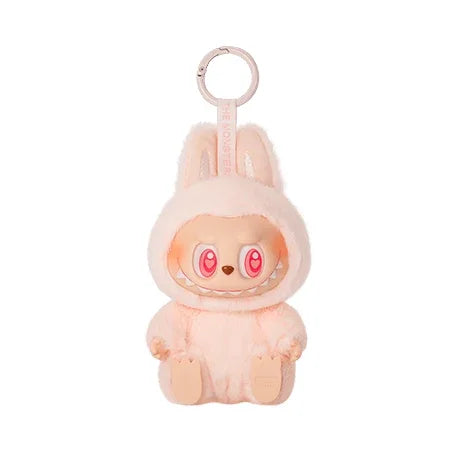 Authentic Pop Mart Labubu Sitting Party Series Vinyl Plush Blind Box Figurine Pendant
