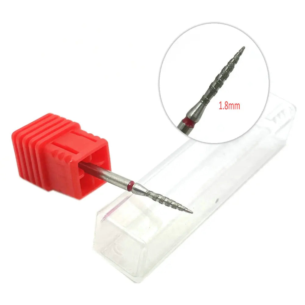 1pc Diamond Milling Cutters For Manicure Rotary Nail Drill Bit Eletric Pedicure Machine Equipment Cuticle Remove Tools