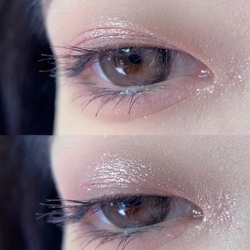 Acrylic Eyeshadow Tray Pearl Matte Waterproof Is Not Easy To Faint Earth Color