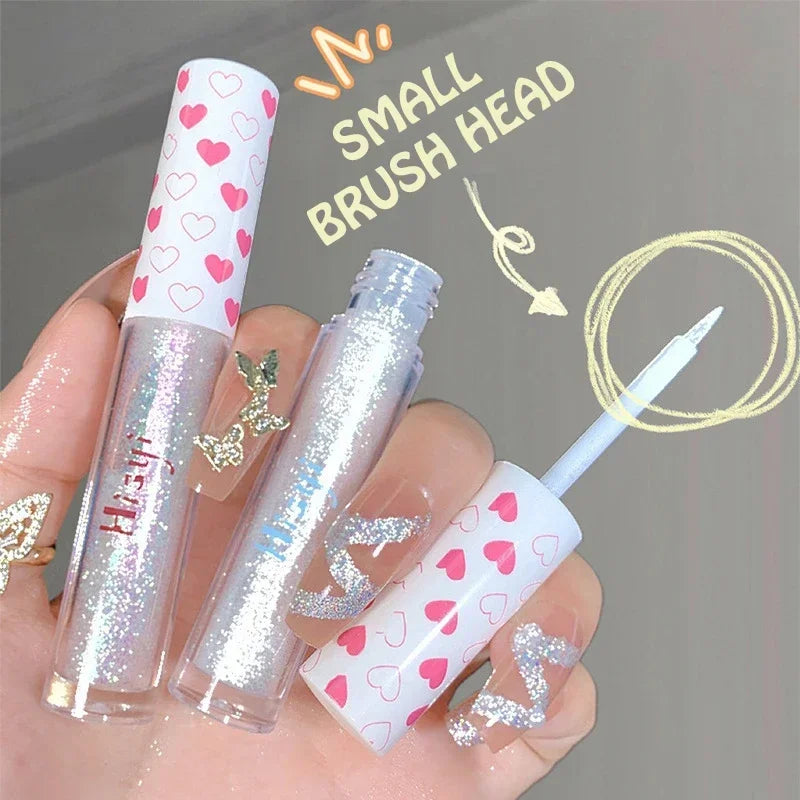 Waterproof Liquid Eyeshadow Highlighter Ultra Shiny Glitter