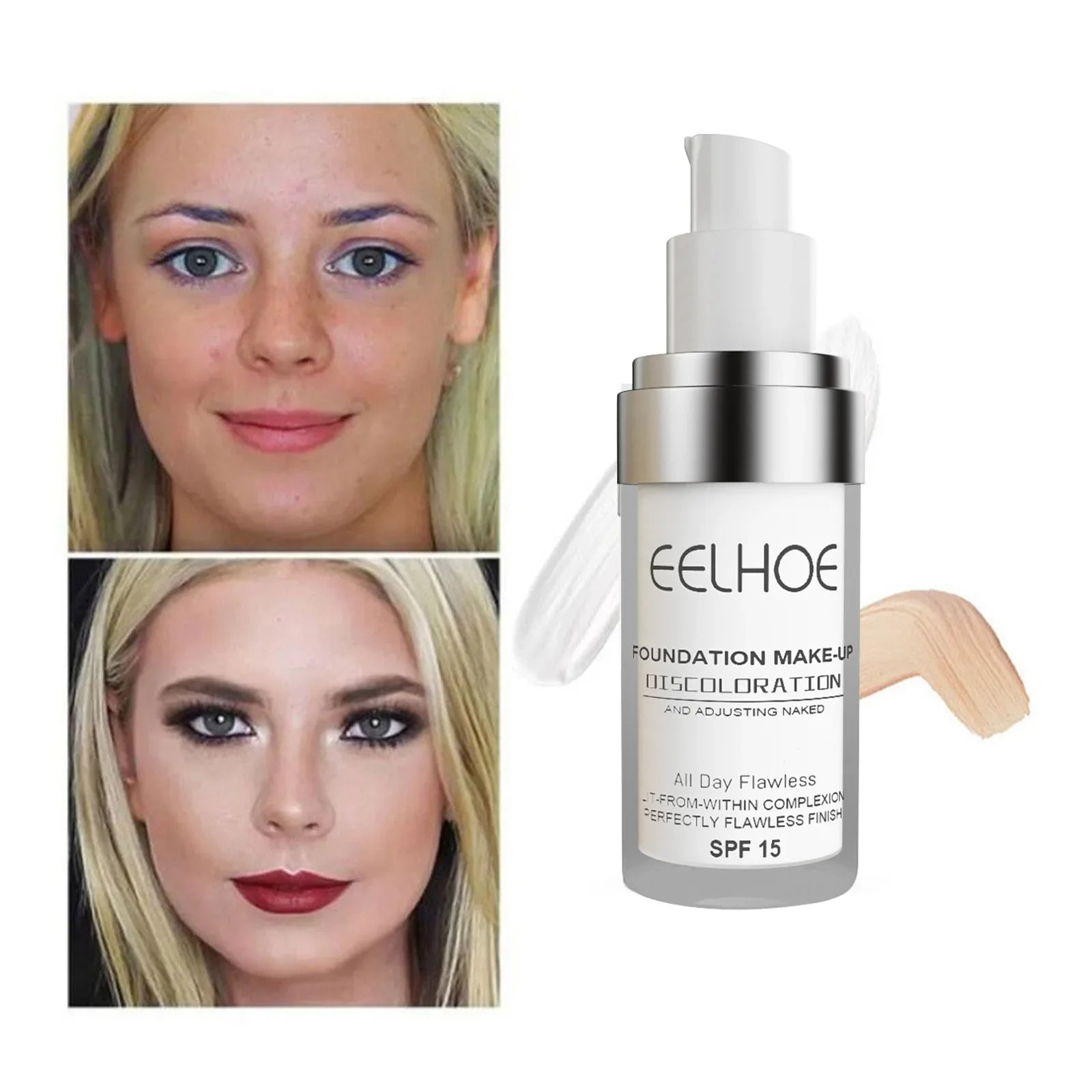 30ml Color Changing Liquid Foundation High Coverage