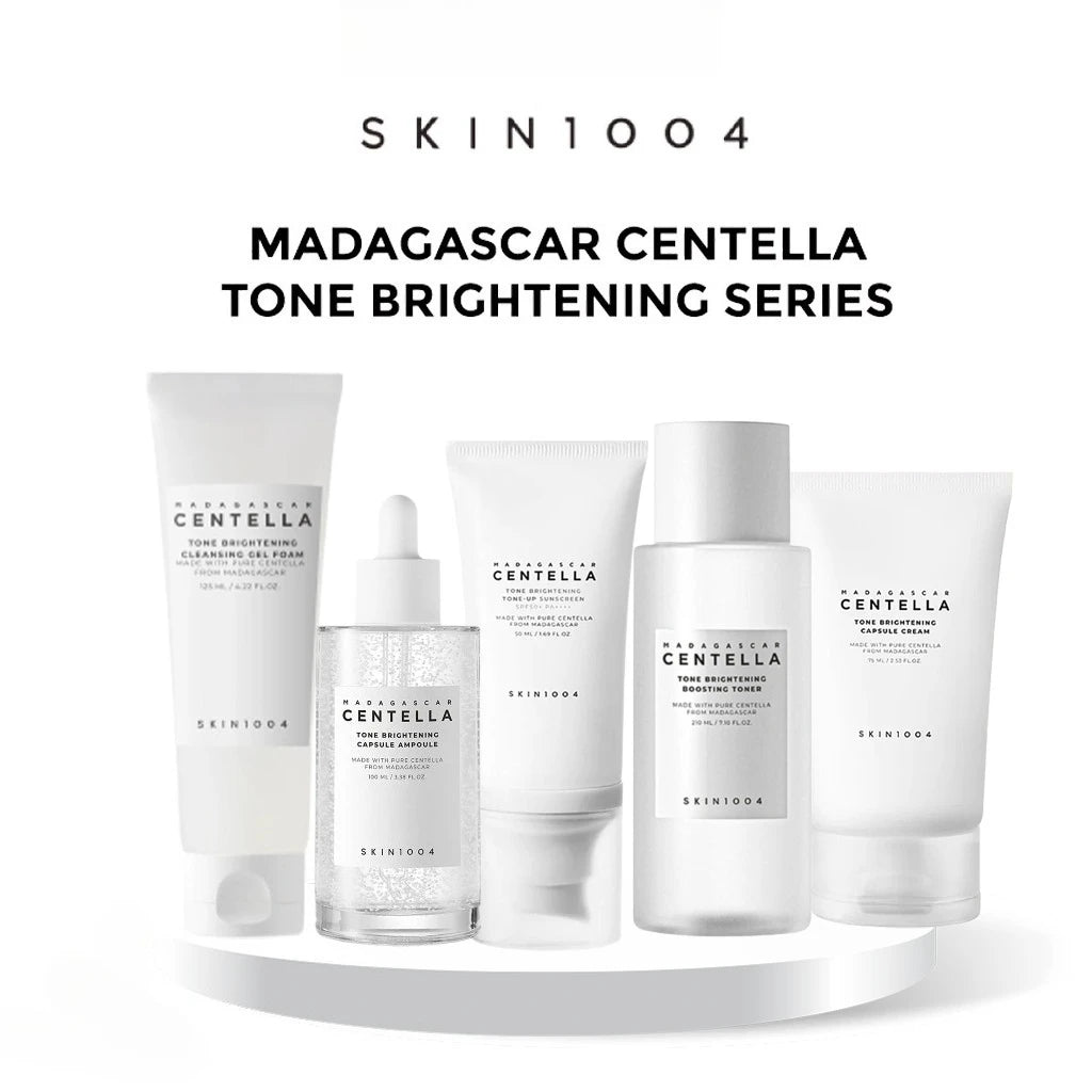 SKIN1004 Madagascar Centella Tone Brightening Tone-Up Sunscreen Cleansing Gel Foam