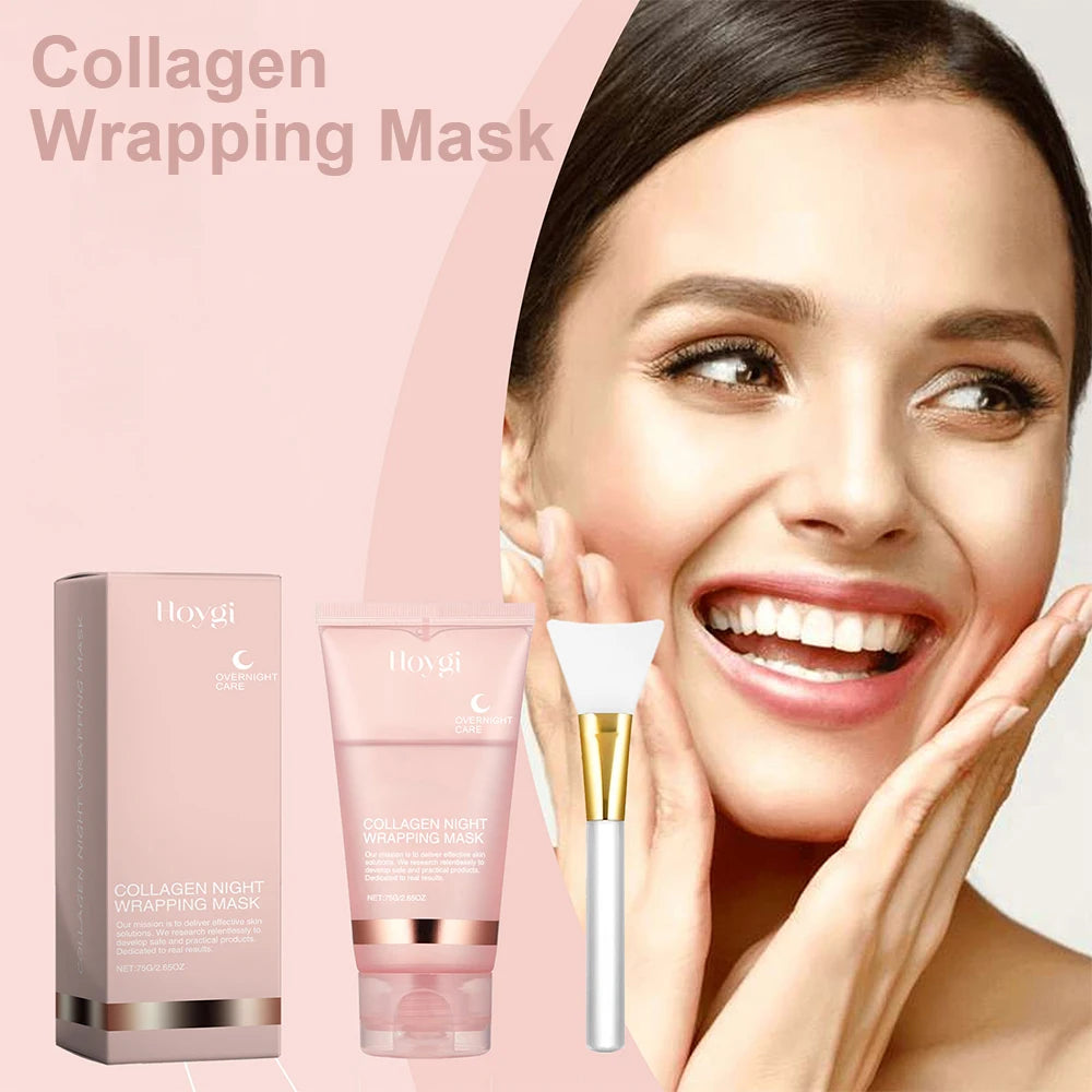 75ml Collagen Peel-off Mask Night Wrapping Mask Facial Mud