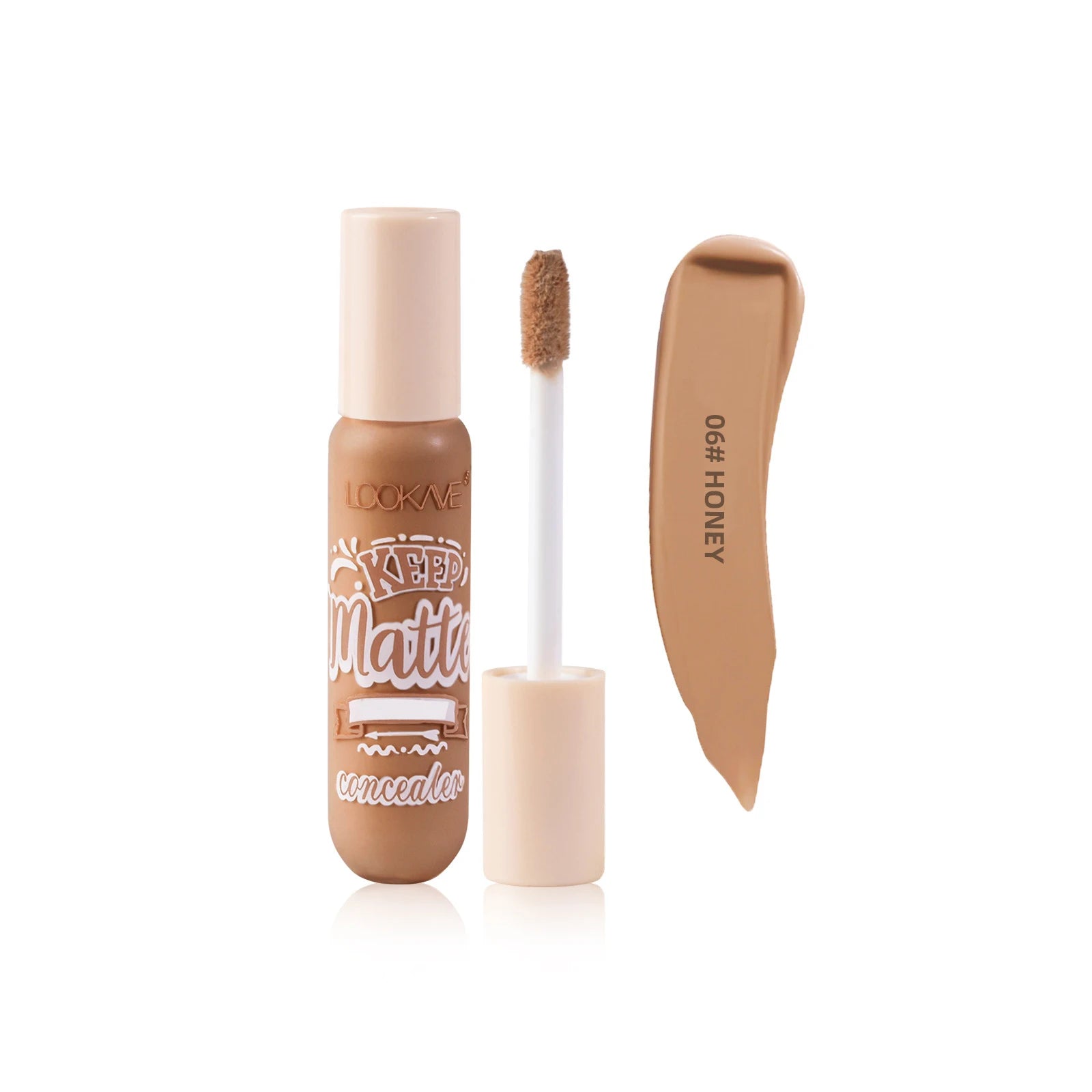 Liquid Concealer Stick Foundation Cream 6 Color Moisturizing Full Coverage