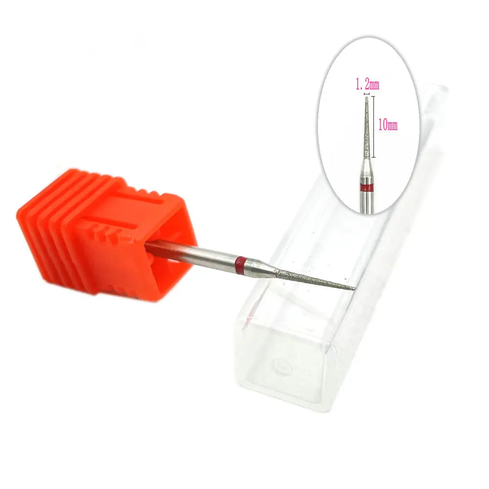 1pc Diamond Milling Cutters For Manicure Rotary Nail Drill Bit Eletric Pedicure Machine Equipment Cuticle Remove Tools