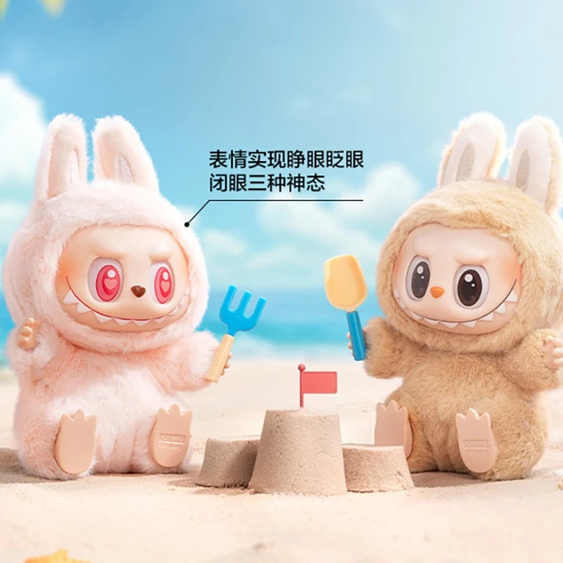 Authentic POP MART Labubu Sitting Party 2nd Gen Macaron Pendant Blind Bo Vervelle