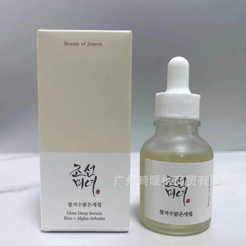 Korean beauty ginseng snail essence brightens skin tone moisturizing repair lightens fine lines anti-wrinkle