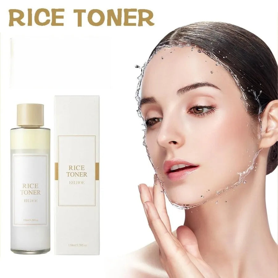 Rice Face Toner Moisturizing Water Brightening Lifting 150ml Deep Facial Cleanser