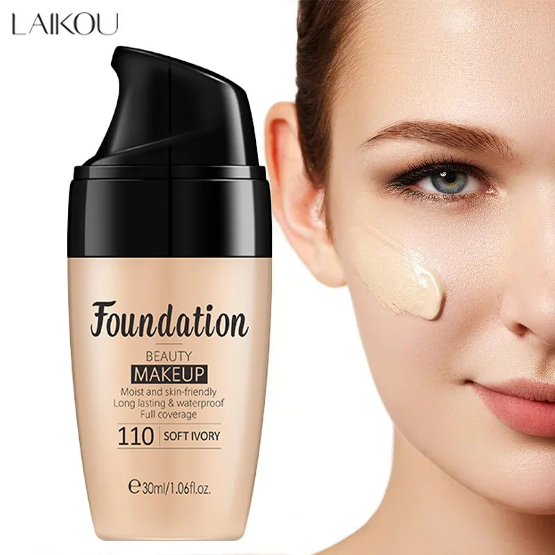 LAIKOU Liquid Foundation Moisturizing 30ml Makeup Base