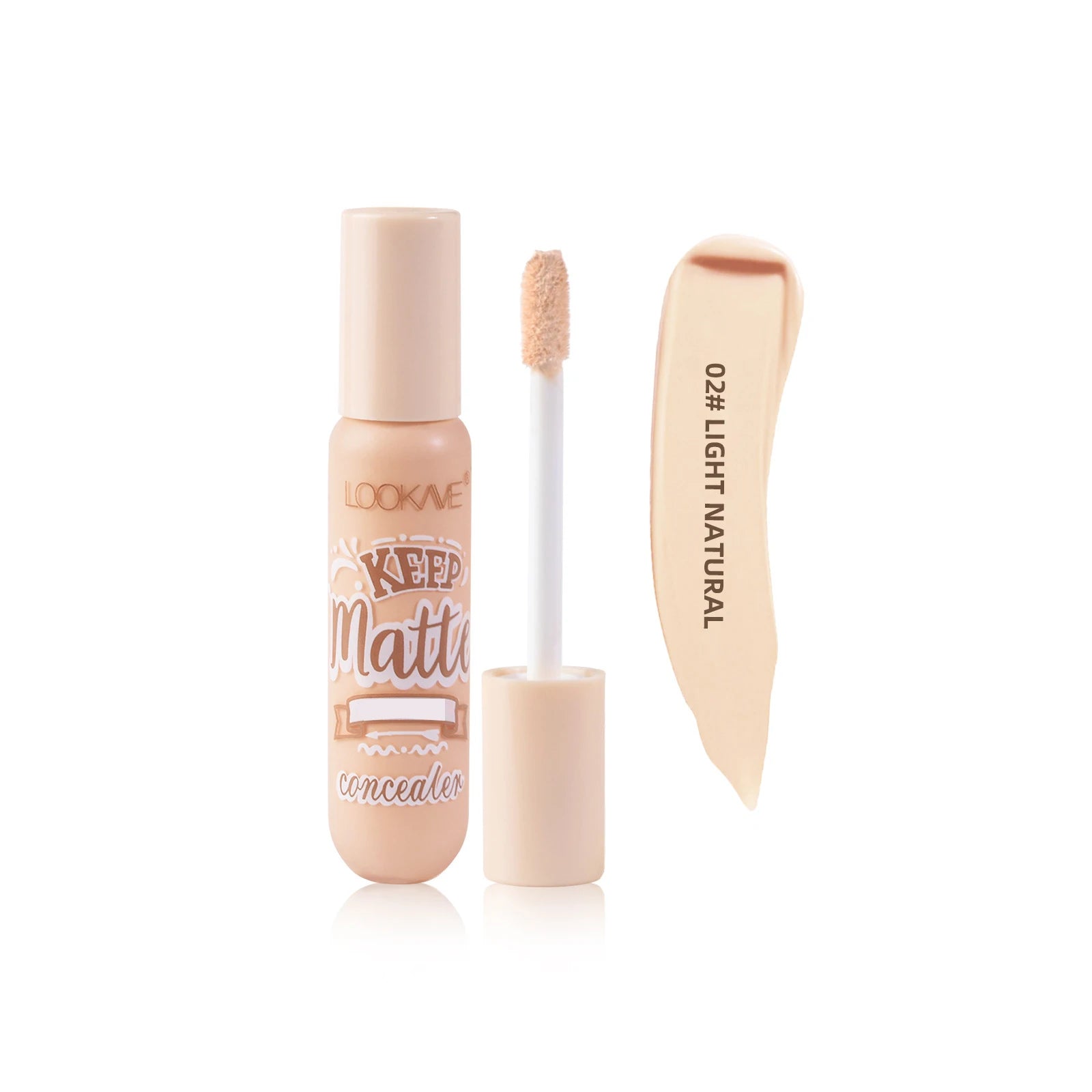 Liquid Concealer Stick Foundation Cream 6 Color Moisturizing Full Coverage