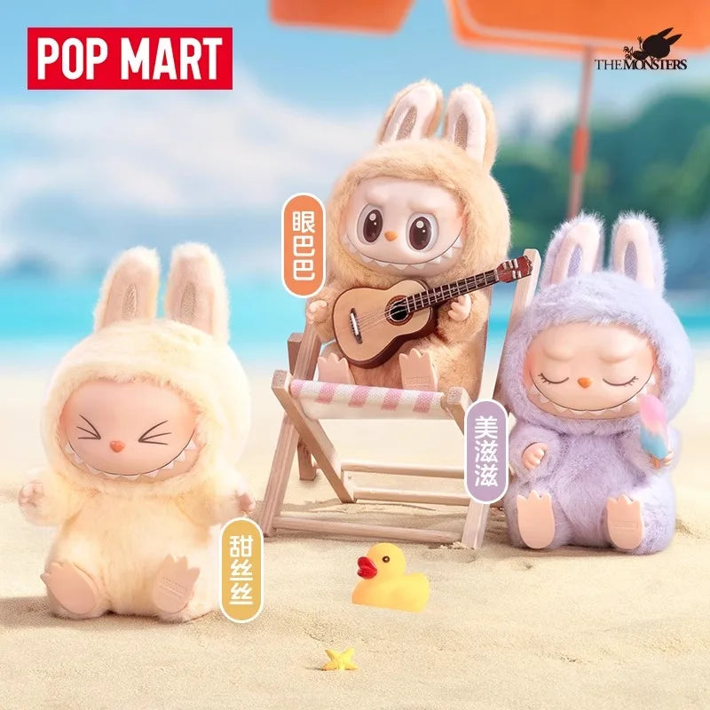 Authentic POP MART Labubu Sitting Party 2nd Gen Macaron Pendant Blind Bo Vervelle