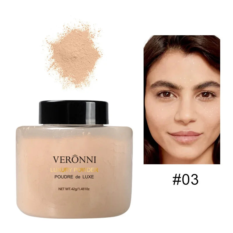 Banana Shaped Loose Powder Can Reduce Pores and Fine Lines