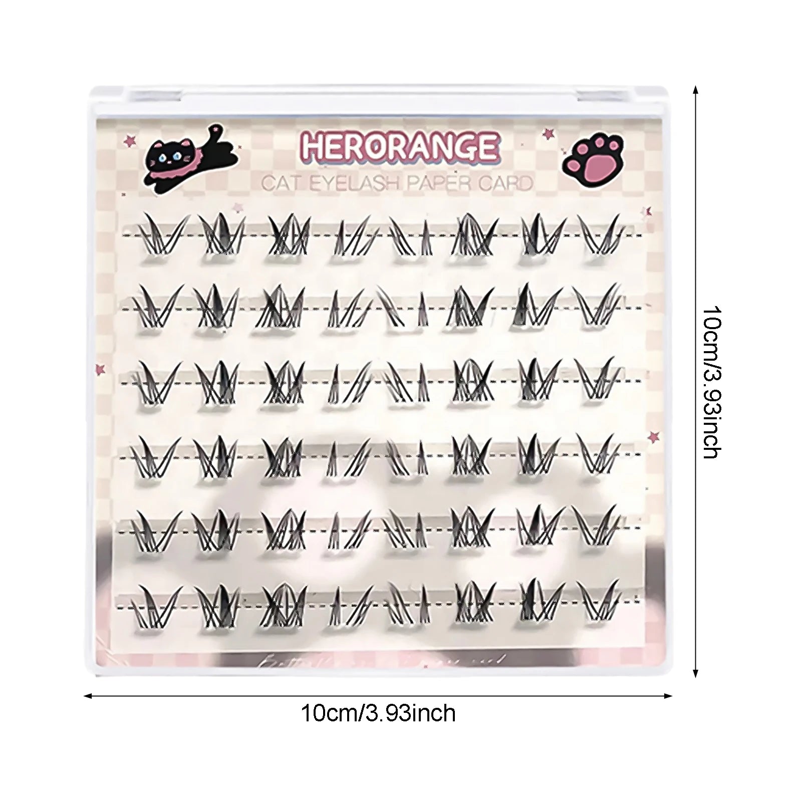 C-Curl 3D Mink False Eyelashes – Natural Fluffy Lower Lashes
