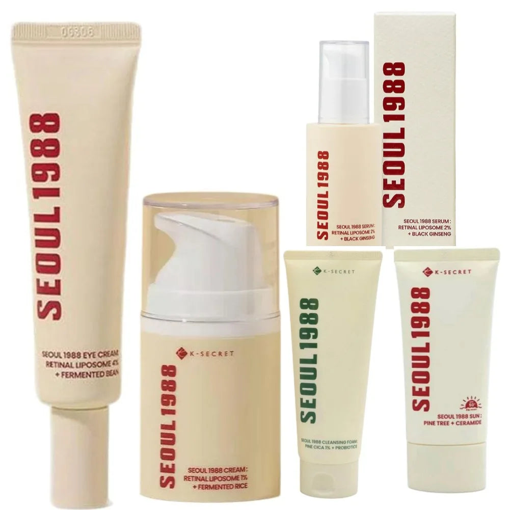 Seoul 1988 Retinol Liposome Facial Care Cream Fade Fine Lines Anti-wrinkle