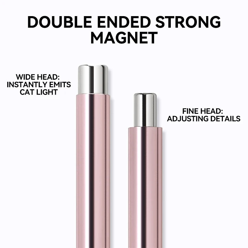 Nail Art Nail Magnetic Stick Cat Eye Magnetic Ball Aluminum Handle Cylindrical UV Gel Magnet