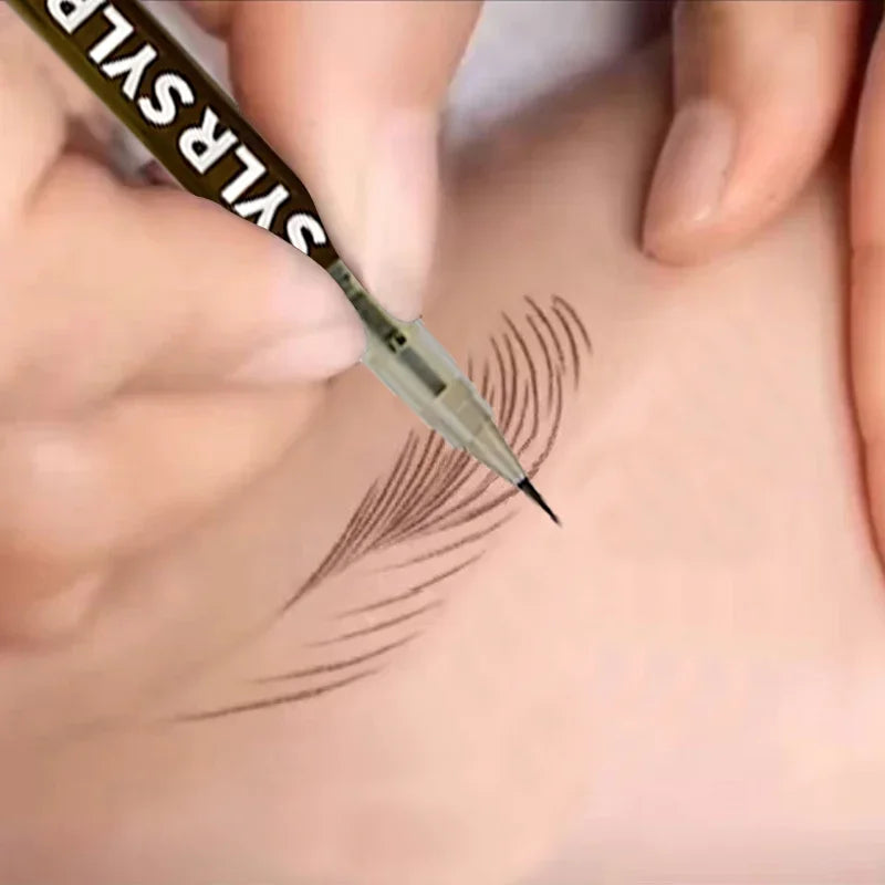 0.008mm Ultra-Fine Waterproof Eyebrow Pen Long-Lasting