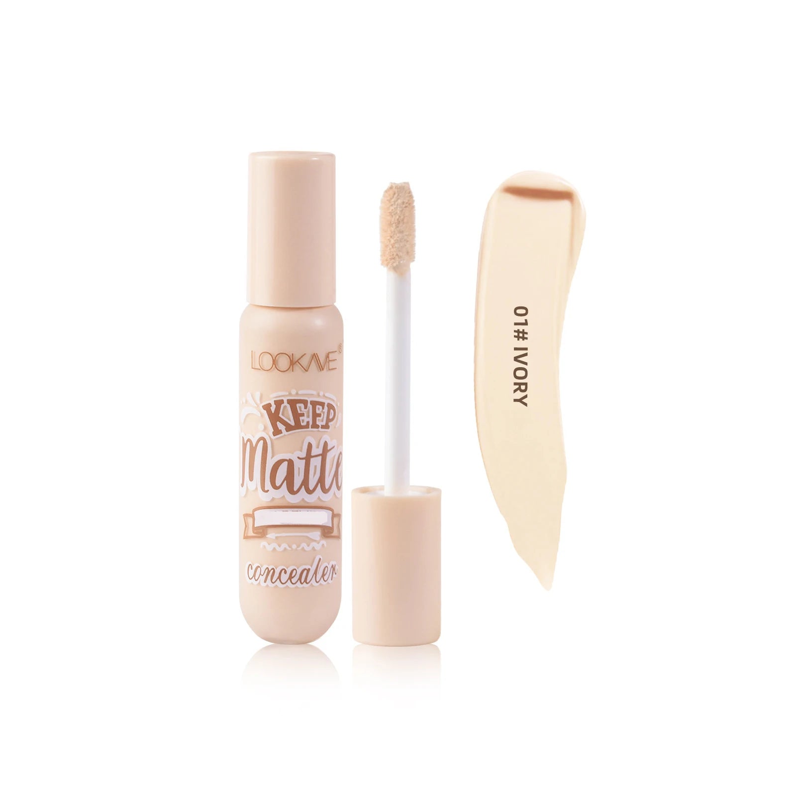 Liquid Concealer Stick Foundation Cream 6 Color Moisturizing Full Coverage