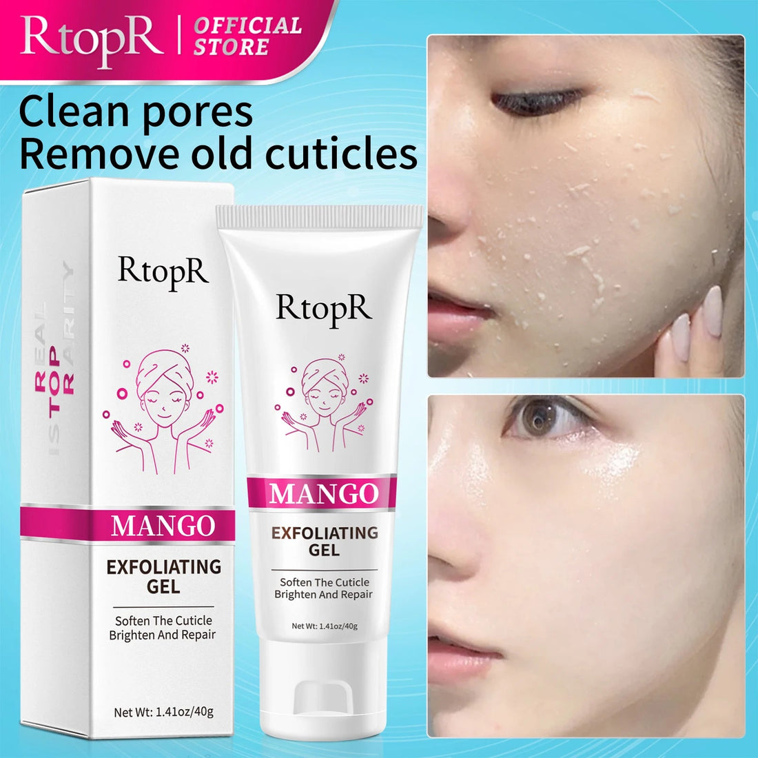 Face Exfoliating Cream for Whitening and Acne Treatment Vervelle