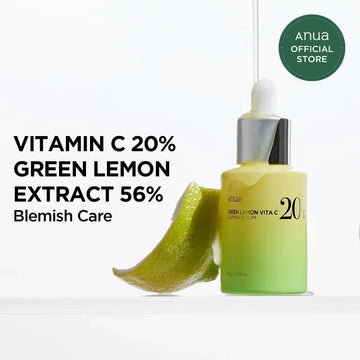 Anua Vitamin C Serum - 20% Niacinamide and VC, Brightens Skin, Lightens Dark Spots, Improves Facial Problems, Korean Skincare
