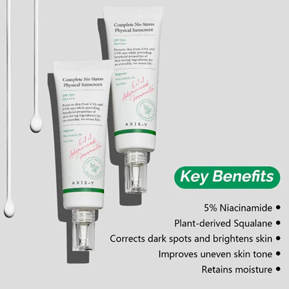 Axis-Y Salicylic Acid Moisturizing Skin Care Series Emulsion Face Cream Cleaning