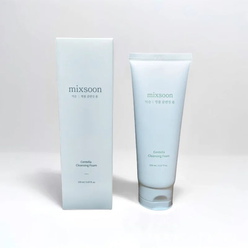 Korean Mixsoon Skin Care - Soybean Essence, Centella Asiatica Facial Cleanser, Soy Fermented Cream, Exfoliating, Repair Damage
