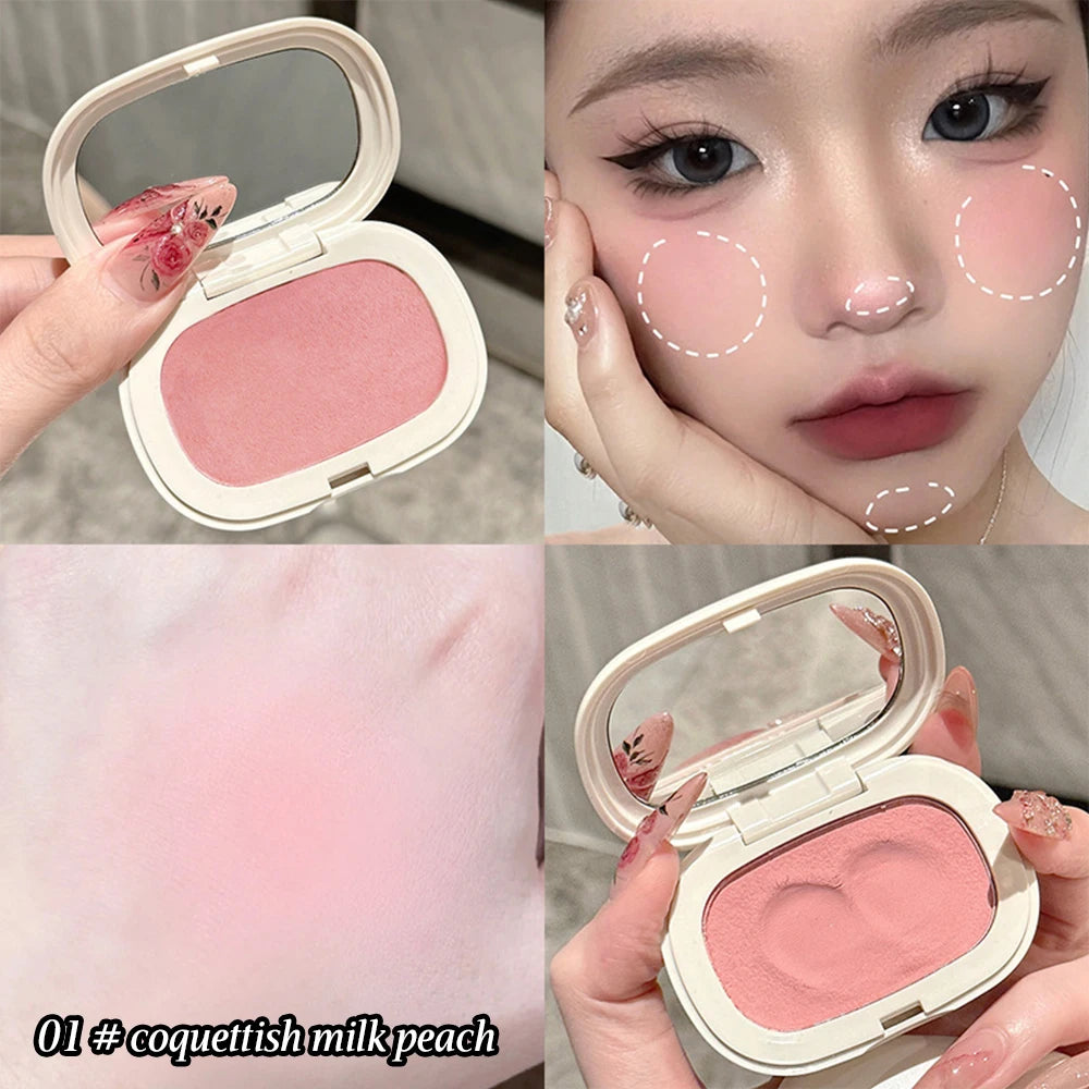 Single Color Blush Silky Texture High Color Rendering