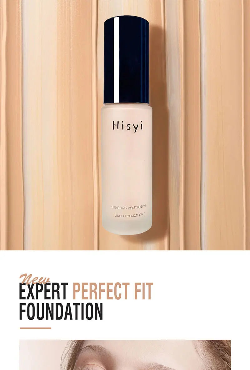 Liquid Foundation – Natural Coverage, Conceals Blemishes & Flaws Vervelle