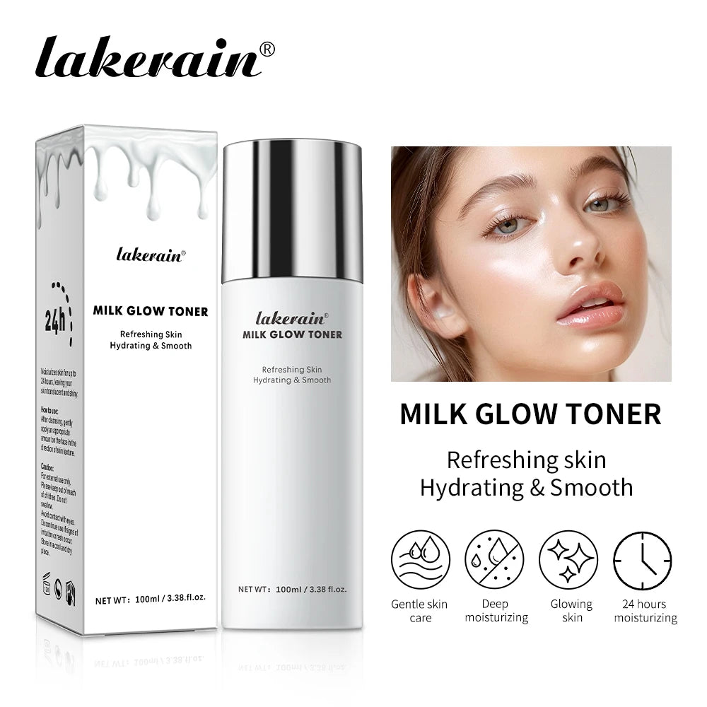 Milk Glow Toner Brightening Moisturizing Skin Care Vervelle