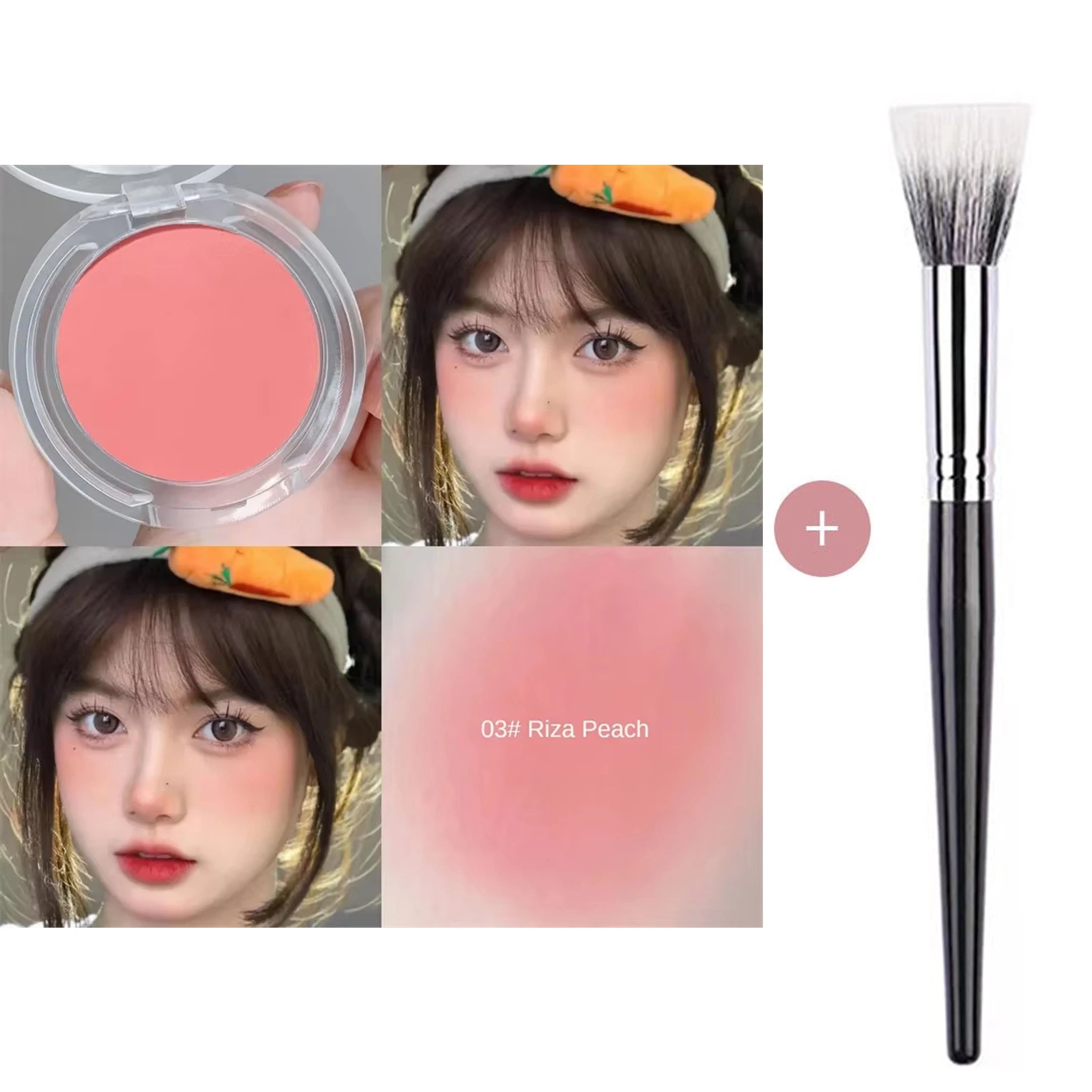 Monochrome blush Matte Natural Cheek Color Brightening Face