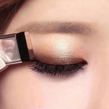 Two-Color Matte Eyeshadow Compact Easy-to-Carry Palette