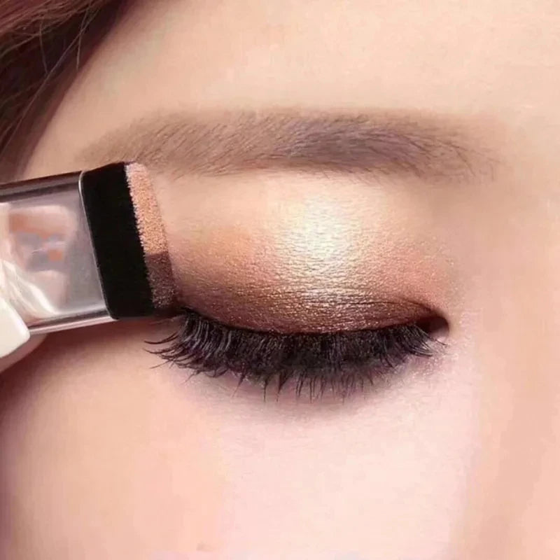 Two-Color Matte Eyeshadow Compact Easy-to-Carry Palette