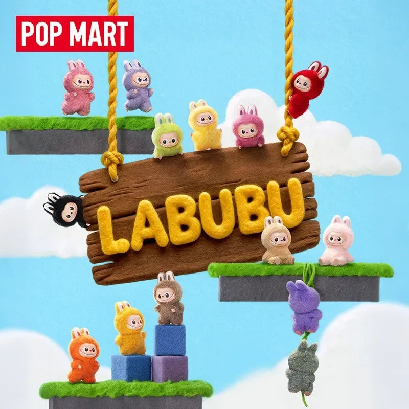 Labubu The Monsters Pin for Love Series Vinyl Plush Pendant Blind Box Vervelle