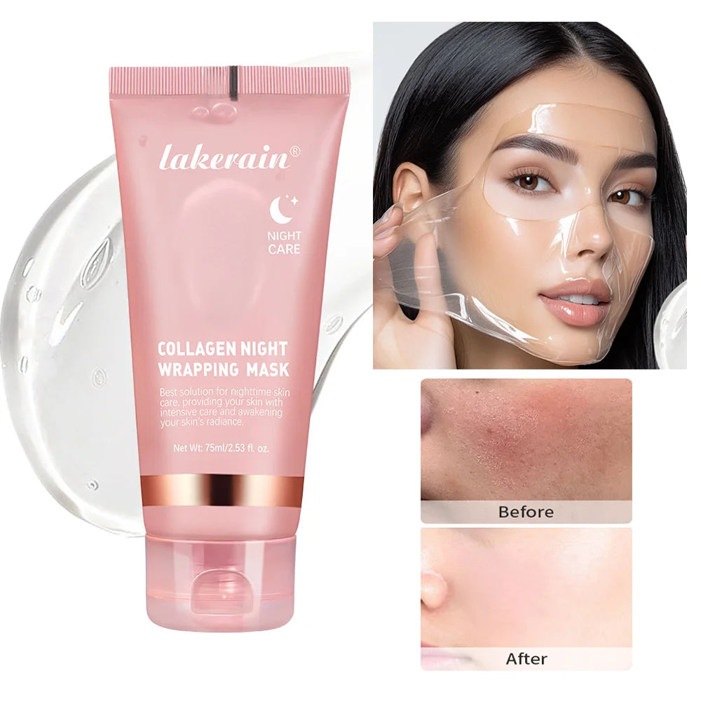 Korean Deep Collagen Peel-Off Mask – Anti-Wrinkle & Lifting