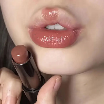 Lipstick red brown lipstick waterproof moisturizing