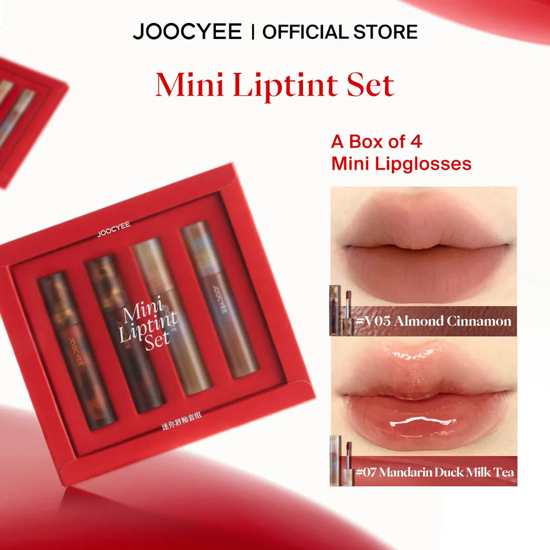 JOOCYEE Mini Lip Tint Set Vervelle
