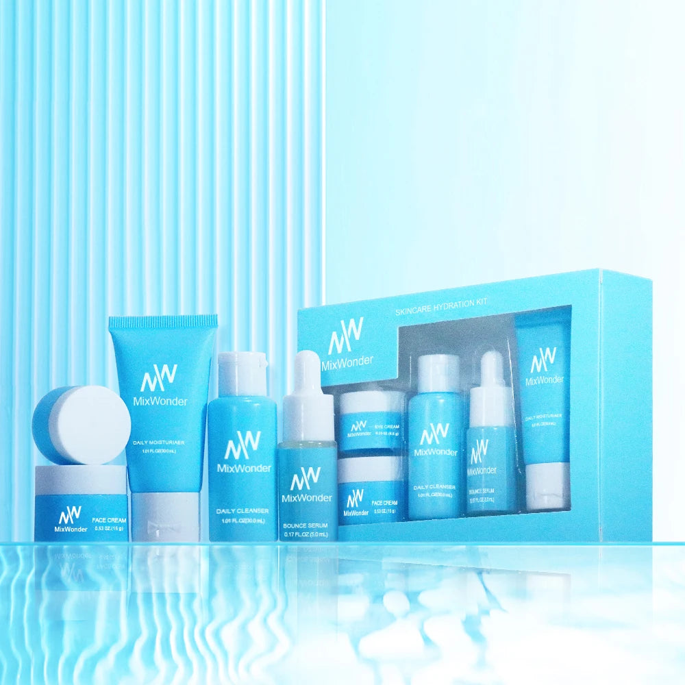 Hydrating and Whitening Skincare Set -5-Piece Gift Set