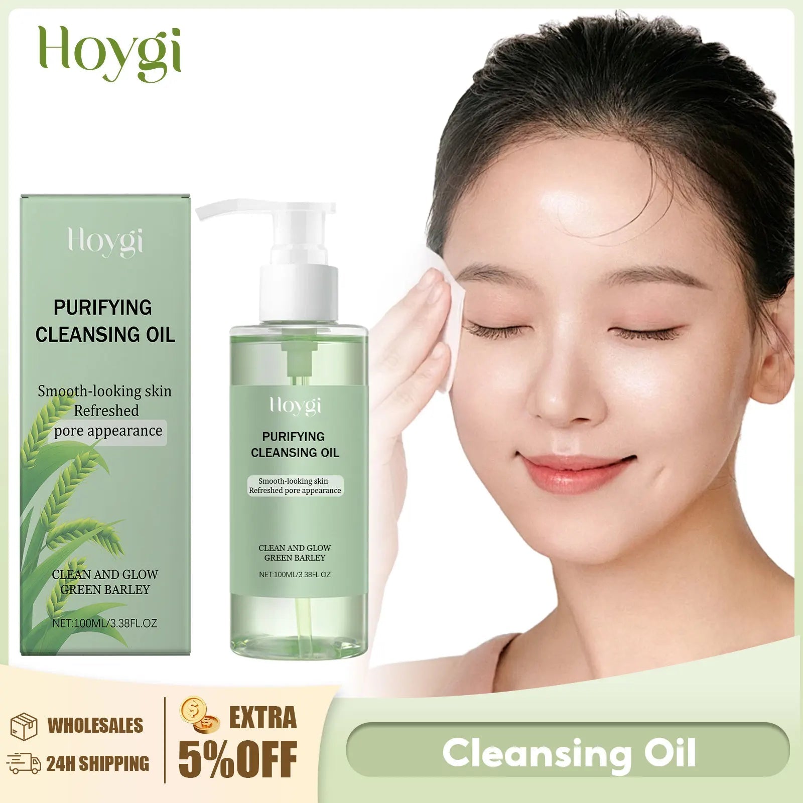 Makeup Removal Oil for Face Pore Cleansing and Blackhead Removal Vervelle