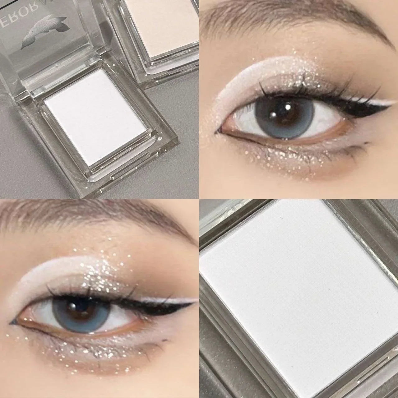 HISYI high-gloss eyeshadow powder is delicate and natural, brightens and lasts for a long time